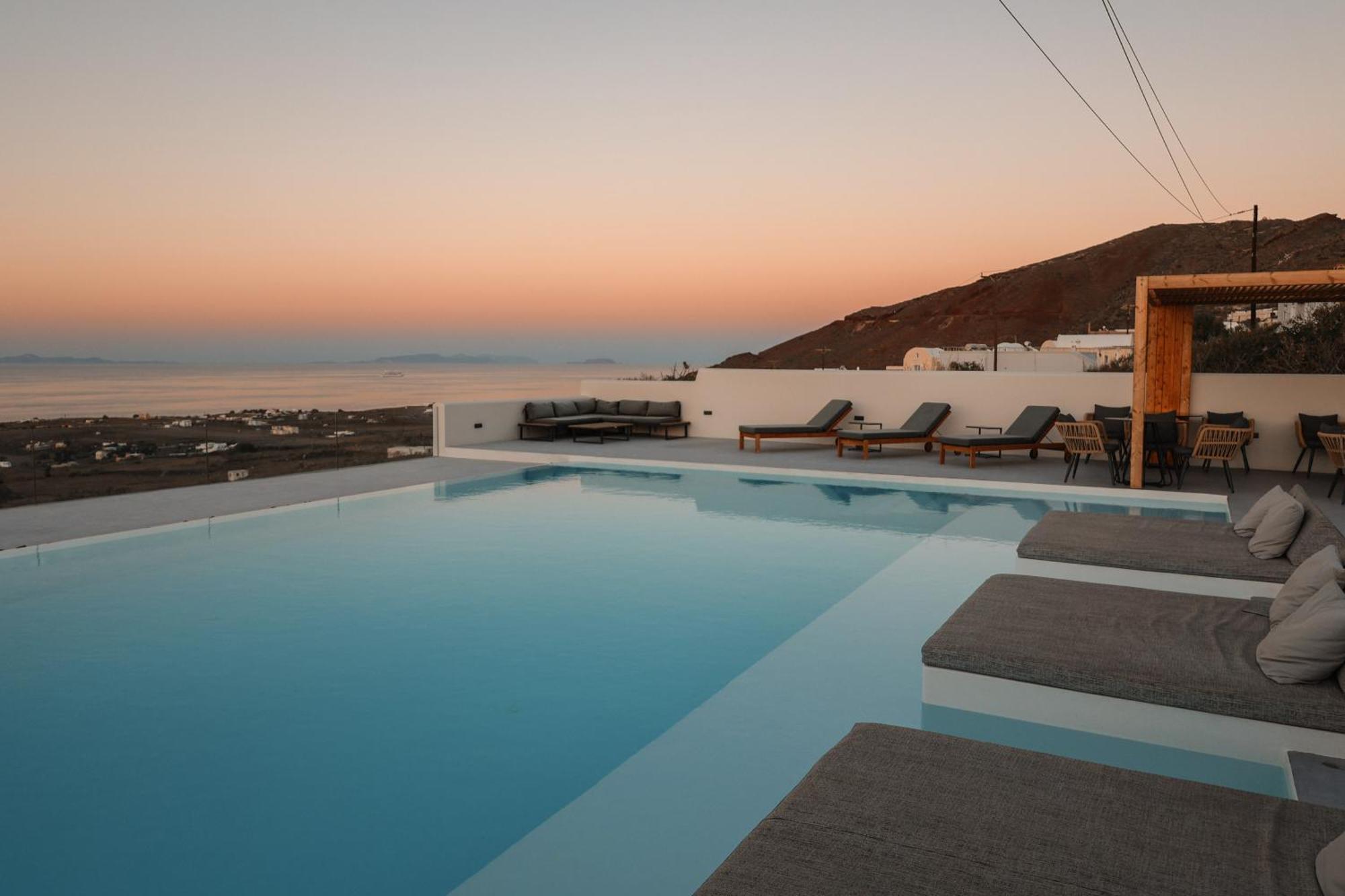 North Wind Luxury Suites Ía Kültér fotó